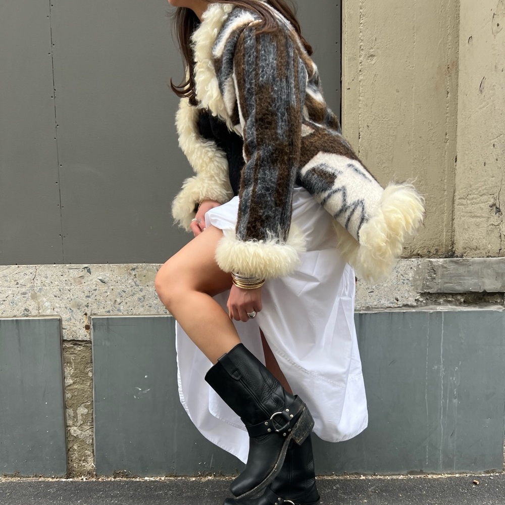 VINTAGE PENNYLANE INSPIRED SHEARLING COAT